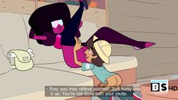 accurate_art_style anilingus blargsnarf cartoon_network female femdom garnet_(steven_universe) gem_(species) gem_fusion hetero jamie_(steven_universe) male male/female masturbation nose_to_vagina pussy rimming steven_universe straight