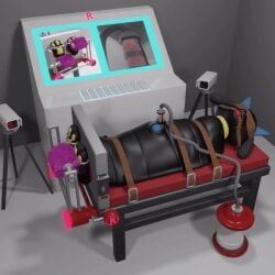 3_toes animated anthro ball_gag blindfold bondage camera camera_view claws clothing feet gag gagged generation_4_pokemon latex latex_clothing lucario machine male milking_cum milking_machine nintendo pokemon pokemon_(species) solo tickle_torture tickling tickling_feet toes unknown_artist