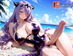 ai_generated big_breasts big_penis camilla_(fire_emblem) futanari