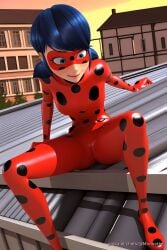 ladybug (character) from miraculous ladybug by justsomebuddy