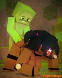 character from minecraft by iamcringe