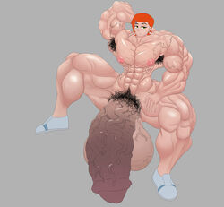 1futa armpit_hair ben_10 big_balls extreme_muscles futa_only futanari gwen_tennyson huge_balls huge_cock hyper hyper_muscle hyper_muscles hyper_penis intersex muscles muscular muscular_futanari pubic_hair shoes thick_penis thick_thighs