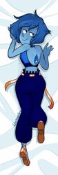 1girls ass blushmallet body_pillow dakimakura dakimakura_design female female_only lapis_lazuli_(steven_universe) solo steven_universe