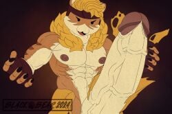 2024 5_fingers abs anthro big_penis blackbear blonde_hair bottomwear brown_clothing brown_fingerless_gloves brown_gloves brown_handwear brown_headwear claws clothing domestic_cat epic_games erection fangs felid feline felis finger_claws fingerless_gloves fingers fortnite fur genitals gloves hair handwear headgear headwear huge_cock hyper hyper_genitalia hyper_penis male mammal meowtooth multicolored_body multicolored_fur muscular muscular_anthro muscular_male nipples open_mouth open_smile orange_body orange_fur pantherine pants penis smile solo teeth tiger tongue torn_bottomwear torn_clothing torn_pants vein veiny_penis white_body white_fur yellow_bottomwear yellow_clothing yellow_pants