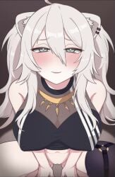 1boy 1girls 2d 2d_animation after_fellatio after_oral ahoge animal_ears animated bare_shoulders big_breasts blowjob blowjob_face blush breasts censored clothing cum cum_in_mouth cum_inside erection fellatio grey_eyes hololive hololive_gen_5 hololive_japan huge_breasts kneeling kneeling_oral_position large_breasts light-skinned_female light_skin lion_ears lion_girl lk long_hair longer_than_2_minutes longer_than_30_seconds longer_than_one_minute looking_at_viewer male_pov mosaic_censoring oral penis pov pubic_hair saliva saliva_on_penis saliva_trail shishiro_botan sound spread_legs squishsuccubus swallowing swallowing_cum tagme tostos vertical_video video virtual_youtuber white_hair