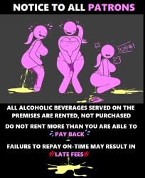 3girls 4chan 4chan_anon anonymous_artist artist_request blush breasts chubby_female dark_background drunk female heart holding_crotch nipples omorashi pants_down pants_pull pee_desperation peeing peeing_self peeing_together pink_body pink_clothing pink_skin pissing_on_floor sign standing stick_figure stickman stickwoman tongue top_down unknown_artist unkown_artist urinating urinating_female urination urine watersports wetting wetting_self