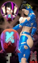2girls 3d big_ass big_breasts big_butt body_modification brainwashing breasts chun-li defeated drone droneification female female_only high_heels hypnosis ibex-cg juri_han mind_break mind_control nipple_piercing piercing pink_hair street_fighter street_fighter_6 street_fighter_v submissive submissive_female