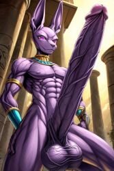 abs ai_generated anthro balls beerus big_balls big_penis cat_humanoid cock cocky69 dragon_ball dragon_ball_super erect_penis erection excessive_size god_of_destruction hard_cock hyper_penis long_penis male male_only muscles muscular muscular_anthro muscular_male pecs pectorals penis purple_skin testicles veins veiny veiny_arms veiny_balls veiny_legs veiny_penis veiny_testicles