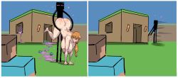 alex_(minecraft) ambiguous_penetration blizzardkatikat breasts_bigger_than_head enderman female huge_breasts human human_female interspecies kandenki light-skinned_female light_skin microsoft minecraft minecraft_mob mojang monster penetration sex twitter_link unrealistic_proportions