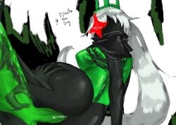 1boy 1girls 1x1x1x1 1x1x1x1_(forsaken) artist_name ass betrayed_1x1x1x1 black_body breasts dark_skin diantha_tha_dog female forsaken_(roblox) grabbing_ass long_hair male penis pussy roblox roblox_game robloxian rule_63 self_love selfcest sex tagme vaginal_penetration vaginal_sex white_hair