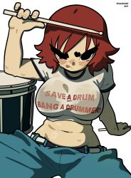kim pine from scott pilgrim by ryuwan