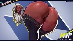 1girls ass bent_over big_ass bottom_heavy bubble_butt dark-skinned_female dark_skin dat_ass fat_ass female female_only horny horny_female huge_ass large_ass looking_at_viewer looking_back marvel_rivals massive_ass presenting presenting_hindquarters solo storm_(marvel_rivals) storm_(x-men) thatmfdiego thick_ass thick_thighs white_hair wide_hips x-men