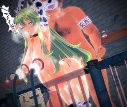 cow_print f-m-e-p koikatsu milk pregnant