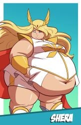 adora axel-rosered bbw belly_overhang big_belly big_breasts big_female blonde_female breasts cellulite chubby chubby_female double_chin embarrassed fat fat_ass fat_female fat_fetish fat_girl fatty female flabby_arms flabby_belly flabby_butt gut huge_ass huge_belly large_female morbidly_obese morbidly_obese_female obese obese_female overweight overweight_female plump pork_chop ripped_clothing sagging_breasts scarf she-ra_and_the_princesses_of_power sweat thick_thighs tubby weight_gain