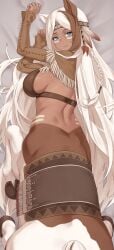 breasts centaur centauress character_request dakimakura dakimakura_design huge_breasts iwbitu iwbitu-sa monster_girl original original_character tagme