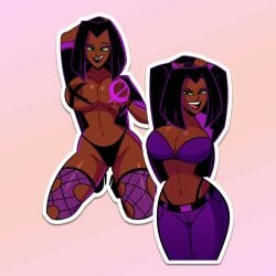 1girls atomickingboo big_ass big_breasts big_thighs breasts bust busty chest curvaceous curvy curvy_figure dark-skinned_female dark_skin digital_media_(artwork) female hips huge_ass huge_breasts huge_thighs kassandra_(atomickingboo) kassandra_cruz large_ass large_breasts large_thighs legs mature mature_female oc original original_character slim_waist the_besties_(atomickingboo) thick thick_hips thick_legs thick_thighs thighs voluptuous waist wide_hips wide_thighs