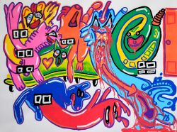 abstract_art ambiguous_gender ambiguous_species ashleyninelives ass blood blood_from_eye blood_from_mouth blood_in_mouth blood_on_floor blue_body bodily_fluids canid canine canis censored domestic_dog door furniture genitals glistening glistening_body gore green_body group heart_symbol hi_res mammal on_sofa open_mouth orange_body penis pink_body pit_viper rattle_(anatomy) rattlesnake red_body reptile scalie sex simple_background snake sofa viper white_background yellow_body