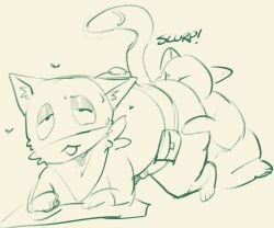 absurd_res anal anthro ass big_butt duo hi_res male male/male morgana_(persona) oral pandogbutt persona_(series) persona_5 rimming sex