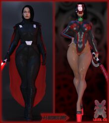 3d big_ass big_breasts big_butt blowbot_(ibex) blowjob blowjob_face body_modification brainwashing breasts dildo dildo_in_pussy drone droneification dronification female female_only high_heels ibex-cg mind_break mind_control platform_heels queen_of_spades sex_toy slave star_wars tongue_out trilla_suduri vaginal_penetration