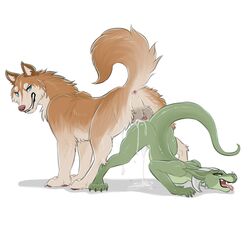 1:1 2019 absurd_res anthro anthro_on_feral anus balls blue_eyes bodily_fluids canid canine canis claws cum cum_drip cum_in_pussy cum_inside cum_leaking digitoxici domestic_dog dripping duo erection female female_penetrated feral fur genital_fluids green_body green_claws green_eyes green_skin hi_res horn husky interspecies knotting kobold looking_back looking_pleasured male male_penetrating mammal nordic_sled_dog open_mouth orgasm pawpads paws penetration penile penile_penetration penis sex smile spitz straight tan_body tan_fur teeth tongue tongue_out vaginal_penetration white_claws zoophilia