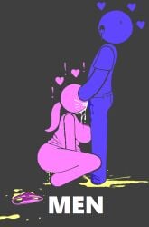 4chan 4chan_anon anonymous_artist artist_request blowjob blush breasts chubby_female clothed clothing cum cum_in_mouth cumshot cumshot_in_mouth dark_background drunk female heart nipples omorashi paizuri panties panties_aside peeing peeing_self peeing_together pink_body pink_clothing pink_skin piss_soaked_clothes pissing_on_floor sign stick_figure stickman stickwoman tongue top_down unknown_artist unkown_artist urinating urinating_female urination urine watersports wet_clothes wetting wetting_self