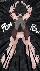 1boy artherarts ass belly_tattoo big_ass big_breasts big_penis black_hair black_horns blue_eyes breasts damian_arron_(artherarts) demon demon_boy female female_goblin goblin goblin_female green_body horns huge_cock human human_male hyper hyper_penis insects interspecies interspecies_pregnancy light-skinned_male light_skin lying lying_on_back male monster muscles muscular muscular_male orgy original_character penis pregnant pregnant_belly pregnant_female pubic_hair red_hair red_markings thick_thighs ugly_woman veiny veiny_muscles veiny_penis