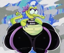 allie anthro ass big_ass big_butt bottom_heavy breasts breathotter bubble_ass bubble_butt chubby chubby_female cleavage disney female female_focus female_only front_view itsyairishboi looking_at_viewer overweight thick_thighs thighs where's_my_water wide_hips