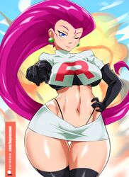 jessie (pokemon) from nintendo by bayeuxman