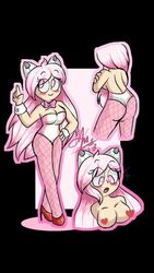 ami ami_(gwain_saga) bunnysuit gwain_saga pink_eyes pink_hair smile