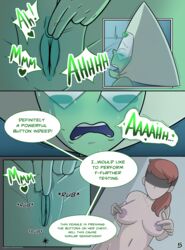 cartoonsaur comic futa_on_female futanari garnet_(steven_universe) gem_(species) gem_fusion intersex peridot_(steven_universe) steven_universe virgin yuri