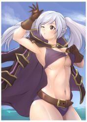 deekei fire_emblem fire_emblem_awakening fire_emblem_heroes robin_(female)_(summer)_(fire_emblem) robin_(fire_emblem) robin_(fire_emblem)_(female) swimsuit tagme