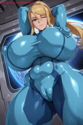 samus aran from metroid by reenka25