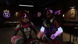 cosplay cum futanari hamonofthesun hypnosis juno_(overwatch) mind_control overwatch sex sombra thigh_sex uravity_juno video