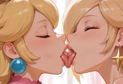 princess peach from mario (series) by fiveai (artist)