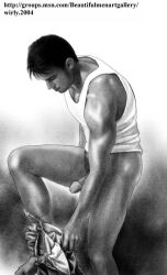wirly archived_source 2004 dated gay yaoi original tagme male male_only monochrome