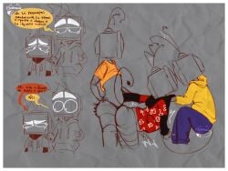 3boys anal_sex black_sweatshirt chamiku chamkaskleiber el_ultimo_tvnauta gay_anal gay_kissing gay_orgy gay_sex hawaiian_shirt hispanic_male hispanic_youtuber mexican_male naubasura nautrash orange_shirt original_character original_characters power_cable robot_boy sketch tail threesome tv_head tv_nauta tvnauta yellow_sweatshirt youtube youtube_hispanic youtuber_character