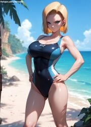 1girls 2d ai_generated areolae armpit bare_arms bare_legs bare_shoulders belly chest curvy curvy_figure cute cute_face detailed eyelashes eyeshadow female female_only fit fit_female focus hair high_quality perky_breasts big_breasts large_breasts legs light-skinned_female light_skin lips lipstick makeup mascara nero100 pale-skinned_female pale_skin posing seductive seductive_look stable_diffusion tagme thighs short_hair kai_harn strong_female muscular blonde blonde_female bob_cut urvaceous curvaceous_female curvaceous_figure inviting_to_sex hourglass_figure mature_female mature_woman mature huge_breasts android_18 dragon_ball_z dragon_ball bikini bikini_top bikini_bottom swimwear swimsuit outdoors outside