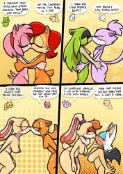 2026 2d amy_rose ass ass_grab bat bat_girl bat_humanoid bat_wings big_ass big_breasts big_butt blaze_the_cat blush breasts brown_fur brown_nipples cat_girl cat_humanoid cat_tail closed_eyes colored comic cream_fur cream_the_rabbit dialogue digital_drawing_(artwork) ear_piercing earrings embarrassed embarrassed_nude_female eyelashes feline female female_only flat_chest flat_chested forehead_jewel fur furry furry_female furry_only green_fur hair_down hairband hedgehog hedgehog_girl hedgehog_humanoid hugging humanoid idw_comics jewel kissing lesbian_kiss long_ears long_hair mammal mammal_humanoid marine_the_raccoon medium_breasts milf mobian_(species) mother naked naked_female nipples non-human nude nude_female nudity older_female orange_fur party pink_fur pink_nipples pinup ponytail punk punk_girl purple_fur rabbit rabbit_ears rabbit_girl rabbit_humanoid rabbit_tail raccoon raccoon_girl raccoon_humanoid red_hair red_hairband rouge_the_bat sally_acorn sega small_breasts sonic_(series) sonic_the_hedgehog_(archie) sonic_the_hedgehog_(comics) sonic_the_hedgehog_(idw) sonic_the_hedgehog_(series) speech speech_bubble surge_the_tenrec tail tail_wagging tailwag taller_female tangle_the_lemur tenrec text theenfman vanilla_the_rabbit whisper_the_wolf younger_female yuri