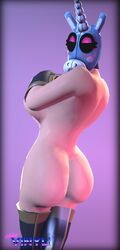 1girls 3d ass breasts female fempyro pyro solo source_filmmaker standing team_fortress_2 thigh_boots ughhh..._vinyl! valve