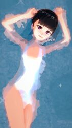 beach female female_only sexy babymetal sakemanjuju72 koikatsu 3d 3d_(artwork) pretty alternate_version_available ocean relaxing looking_at_viewer calm yui_mizuno