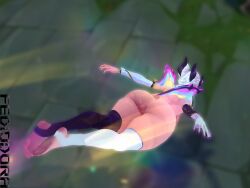1girls aspect_host big_ass big_breasts fediodora league_of_legends morgana screenshot star_guardian_series star_nemesis_morgana