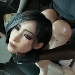 1boy 1girls 3d 3d_animation ada_wong ambiguous_penetration anal anal_sex animated animation asian asian_female ass audio backshots bent_over black_hair bob_cut chinese_female dark-skinned_male dark_hair dark_skin doggy_style dominant dominant_male exposed_ass fat_ass female fucked_from_behind interracial light-skinned_female light_skin longer_than_30_seconds looking_pleasured male male/female male_penetrating male_penetrating_female mature_female moaning neck_grab nude nude_female paag penis pleasure_face project_vega resident_evil resident_evil_4_remake sex sex_from_behind short_hair short_video shorter_than_one_minute skin_contrast skin_tone_difference sound tagme vaginal_penetration video video_game_character voice_acted