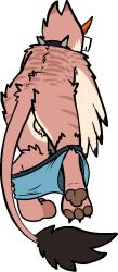 avian backsack balls clothing collar eyewear feet genitals glasses gryphon hindpaw horn male mythological_avian mythological_creature mythology pawpads paws removing_underwear solo spiked_collar spikes trout_(artist) trout_(character) undressing undressing_self
