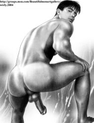 wirly archived_source 2004 dated gay yaoi original tagme male male_only monochrome