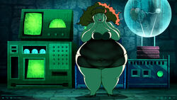 chubby curly_hair daphne_blake edit hanna-barbera machine obese_female scooby-doo screenshot screenshot_edit silverfox12 ssbbw third-party_edit transparent_clothing