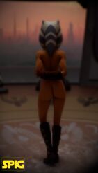 ahsoka tano from star wars by thespig