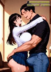 ai-created ai_art ai_assisted ai_generated big_breasts bouncing_breasts breasts cleavage clitoris cuddling curvy curvy_female curvy_females curvy_figure curvy_hips curvy_thigh deep_cleavage down_blouse downblouse female grabbing_another's_breast grabbing_breasts groping groping_breast groping_breasts groping_from_behind hanging_breasts hourglass_figure huge_breasts large_boobs large_breasts massive_breasts massive_cleavage mature mature_body mature_female mature_figure mature_woman mommy nude nude_female slim_thick solo solo_female thick_thighs tits tits_bigger_than_head uncensored undressing teenager teenage_girl teenage_female school_uniform schoolgirl schoolgirl_uniform unbuttoned unbuttoned_shirt yamada_anna anna_yamada the boku_no_kokoro_no_yabai_yatsu father_and_daughter daughter incest