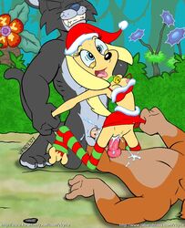 anal anal_sex anthro brandy_&_mr_whiskers brandy_harrington cum disney disney_channel double_penetration nipples rape restrained toon_disney vaginal_penetration vkyrie