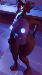 3d 3d_(artwork) absurd_res anthro areola artist_logo avet3d big_breasts blender_(software) bodily_fluids breasts canid canine canis digital_media_(artwork) dripping epic_games eye_scar facial_scar female fortnite fortnite:_battle_royale glowing glowing_areola glowing_mouth glowing_navel glowing_nipples glowing_tongue hi_res highwire light lighting logo looking_at_viewer mammal nipples nude pack_leader_highwire saliva saliva_drip saliva_on_breasts saliva_on_tongue saliva_string salivating scar snout solo tongue wide_hips wolf