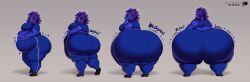 big_ass big_breasts blueberry_inflation breasts bubble_butt female huge_ass thick_thighs waltzpurgis wide_hips